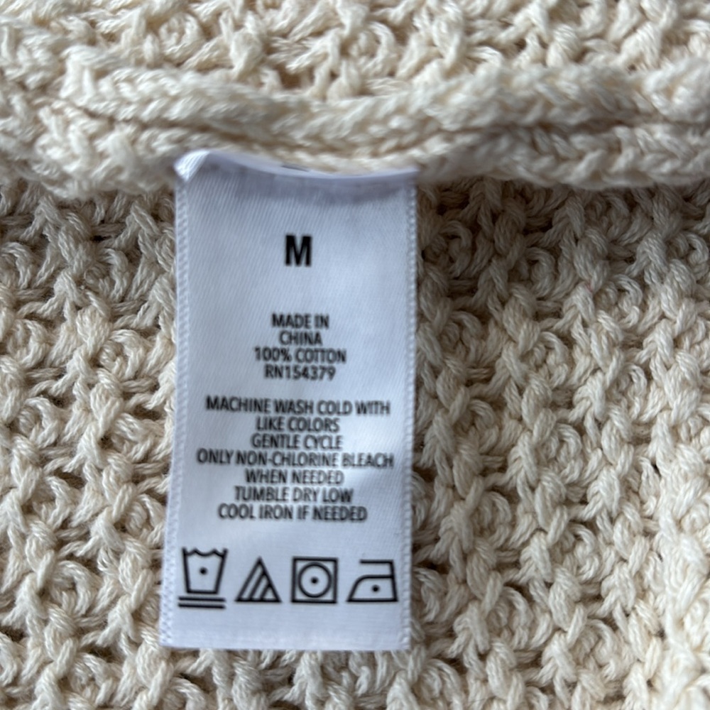 Aeropostale Y2K Textured Cotton Crop Top - Picture 4 of 4